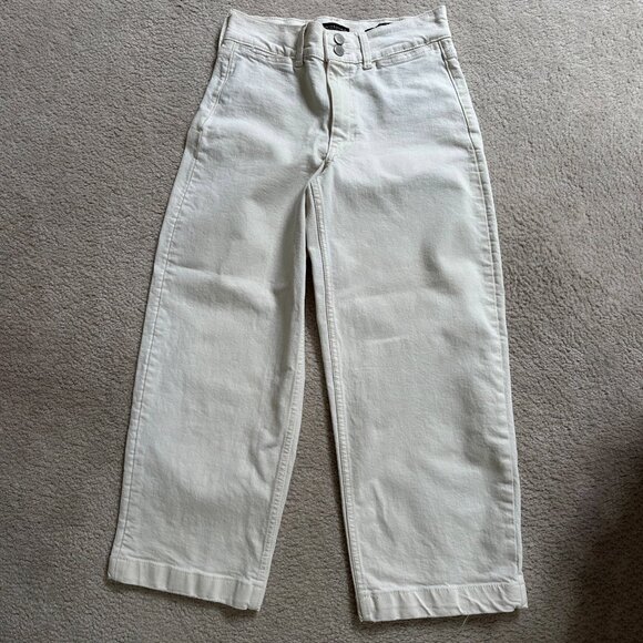Banana Republic Cropped Twill Pant - Picture 4 of 5
